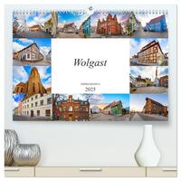 Wolgast Impressionen (hochwertiger Premium Wandkalender 2025 DIN A2 quer), Kunstdruck in Hochglanz