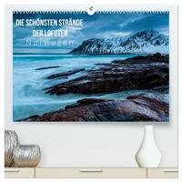 Die schönsten Strände der Lofoten - Norwegen (hochwertiger Premium Wandkalender 2025 DIN A2 quer), Kunstdruck in Hochglanz