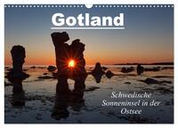 Gotland - Sonneninsel in der Ostsee (Wandkalender 2025 DIN A3 quer), CALVENDO Monatskalender