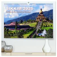 Sikkim – Buddhistisches Kleinod im Himalaya (hochwertiger Premium Wandkalender 2025 DIN A2 quer), Kunstdruck in Hochglanz