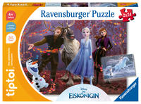 tiptoi® Puzzle für kleine Entdecker: Disney Die Eiskönigin - 2x24 Teile