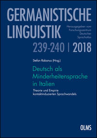 Deutsch als Minderheitensprache in Italien