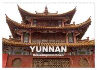 Yunnan - Reiseimpressionen (Wandkalender 2025 DIN A2 quer), CALVENDO Monatskalender