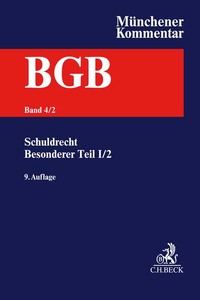 Münchener Kommentar zum BGB Bd. 4/2: Schuldrecht - Besonderer Teil I/2. §§ 481-534, Finanzierungsleasing