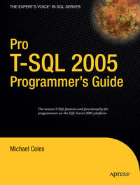 Pro T-SQL 2005 Programmer's Guide