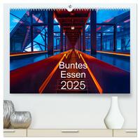 Buntes Essen 2025 (hochwertiger Premium Wandkalender 2025 DIN A2 quer), Kunstdruck in Hochglanz