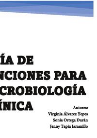 Guía de tinciones para microbiología clínica