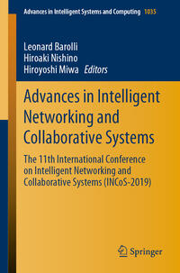 Advances in Intelligent Networking and Collaborative Systems