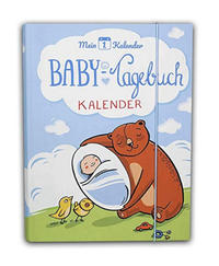 Baby Tagebuch für's erste Lebensjahr (blau)