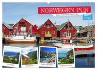 Norwegen PUR (Wandkalender 2025 DIN A2 quer), CALVENDO Monatskalender