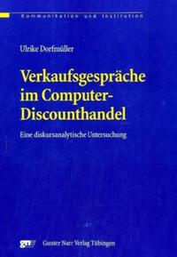 Verkaufsgespräche im Computer-Discounthandel