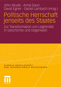 Politische Herrschaft jenseits des Staates