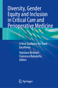 Diversity, Gender Equity and Inclusion in Critical Care and Perioperative Medicine