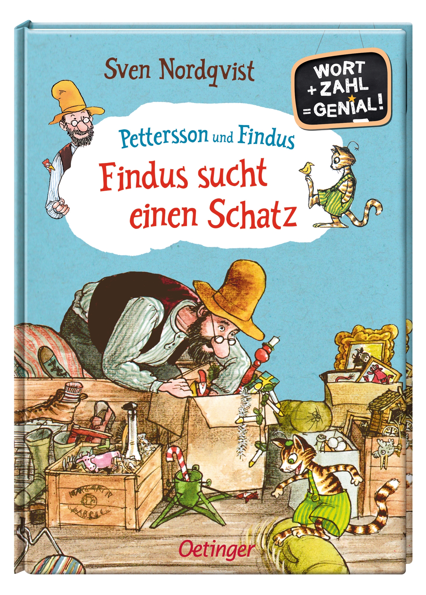 Pettersson und Findus. Findus sucht einen Schatz