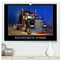 KENWORTH W900B (hochwertiger Premium Wandkalender 2025 DIN A2 quer), Kunstdruck in Hochglanz