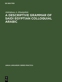 A descriptive grammar of saidi Egyptian colloquial Arabic