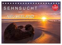 Sehnsucht nach Neuseeland (Tischkalender 2025 DIN A5 quer), CALVENDO Monatskalender