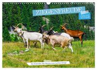 Ziegenfreude (Wandkalender 2025 DIN A3 quer), CALVENDO Monatskalender