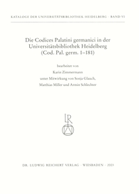 Die Codices Palatini germanici in der Universitätsbibliothek Heidelberg