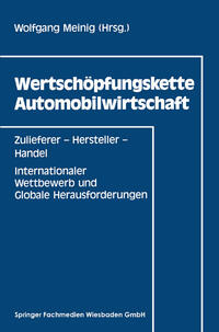 Wertschöpfungskette Automobilwirtschaft