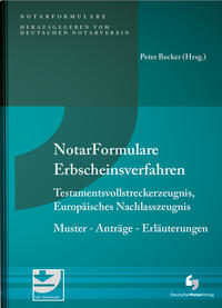 Notarformulare Erbscheinsverfahren