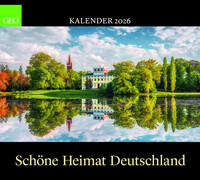 GEO Schöne Heimat Deutschland 2026 - Wand-Kalender - Poster-Kalender - Landschafts-Fotografie - 50x45