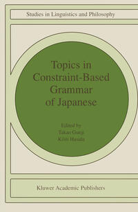 Topics in Constraint-Based Grammar of Japanese