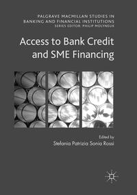 Access to Bank Credit and SME Financing