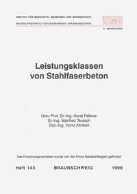 Leistungsklassen von Stahlfaserbeton