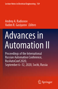 Advances in Automation II