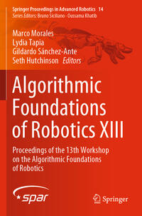 Algorithmic Foundations of Robotics XIII