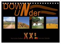 Down Under - Australiens Outback XXL (Tischkalender 2025 DIN A5 quer), CALVENDO Monatskalender