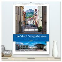 Die Stadt Sangerhausen (hochwertiger Premium Wandkalender 2025 DIN A2 hoch), Kunstdruck in Hochglanz