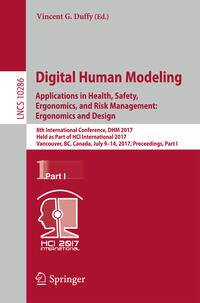 Digital Human Modeling. Applications in Health, Safety, Ergonomics, and Risk Management: Ergonomics and Design