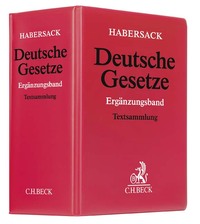 Deutsche Gesetze Ergänzungsband