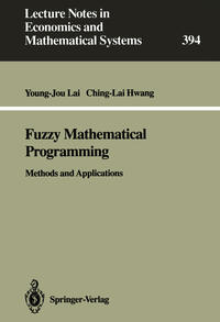 Fuzzy Mathematical Programming