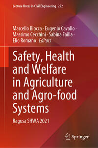 Safety, Health and Welfare in Agriculture and Agro-food Systems