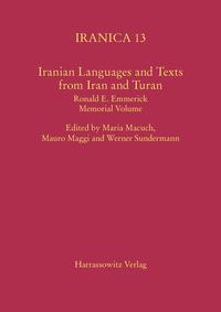 Iranian Languages and Texts from Iran and Turan