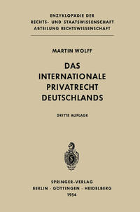 Das Internationale Privatrecht Deutschlands