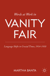 Words at Work in Vanity Fair