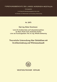 Theoretische Untersuchung über Schubdüsen mit Strahlbeimischung und Wärmeaustausch