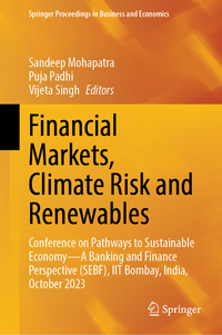 Financial Markets, Climate Risk and Renewables