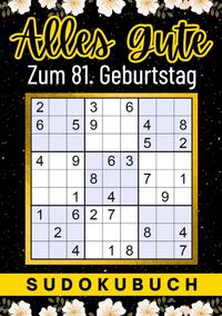 81 Geburtstag Geschenk | Alles Gute zum 81. Geburtstag - Sudoku