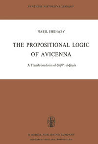 The Propositional Logic of Avicenna