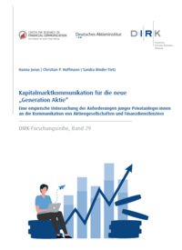 DIRK-Forschungsreihe: Kapitalmarktkommunikation für die neue „Generation Aktie“