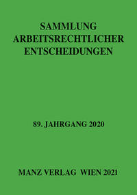 Sammlung arbeitsrechtlicher Entscheidungen