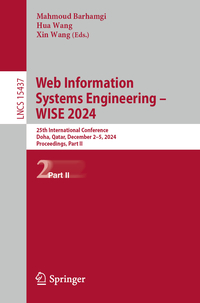 Web Information Systems Engineering – WISE 2024