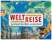 Weltreise - Gesellschaftsspiel & Brettspiel ab 8 Jahre