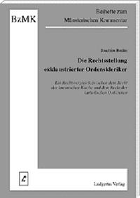 Die Rechtsstellung exklaustrierter Ordenskleriker