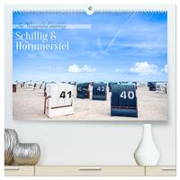 Schillig und Horumersiel - Im Wangerland unterwegs (hochwertiger Premium Wandkalender 2025 DIN A2 quer), Kunstdruck in Hochglanz